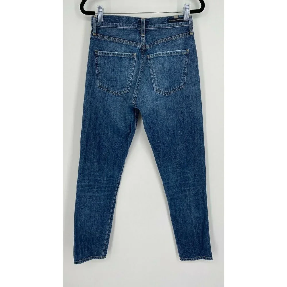 Citizens of Humanity Liya Classic Fit Jeans Size 24 High Rise Cotton Denim Blue - Picture 9 of 12